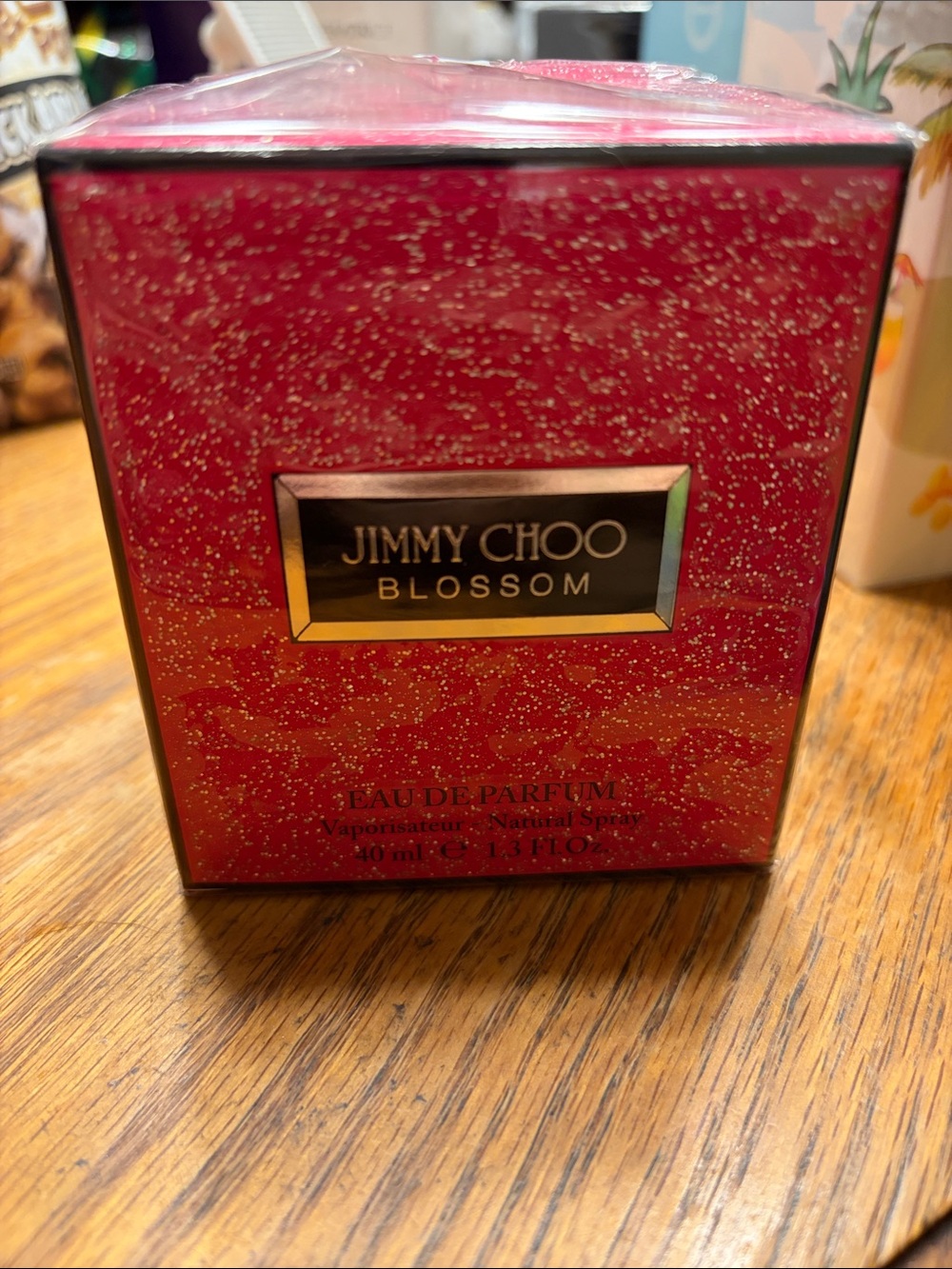 Jimmy Choo Blossom Pink Glitter Gift Box